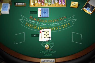 Single Deck Blackjack Mh – Pla’n GO game