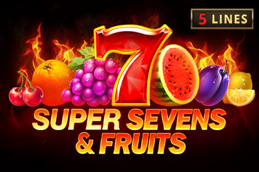 5 super sevens & fruits game