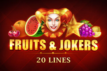 Fruits & jokers: 20 lines game