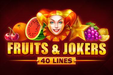 Fruits & jokers: 40 lines game